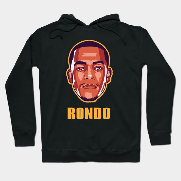 LAKERS RONDO Hoodie by origin illustrations